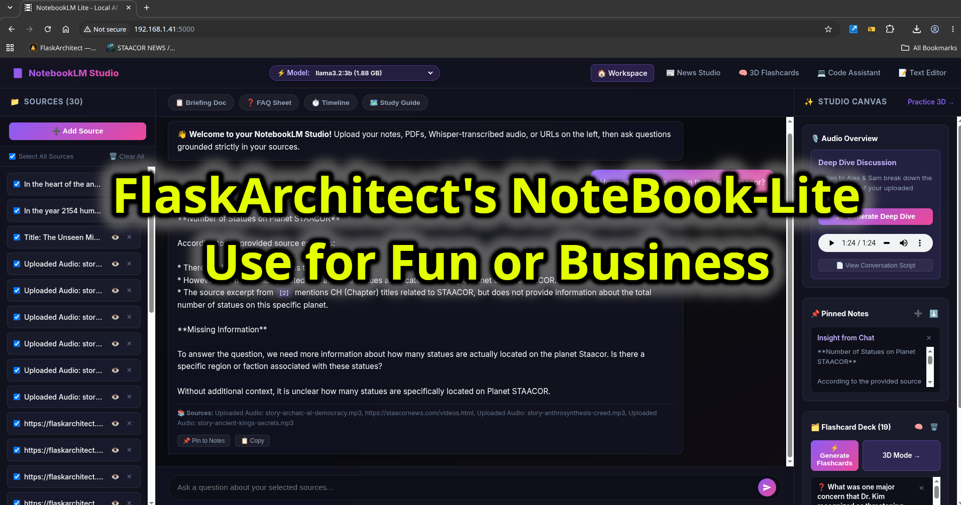 Notebooklm_lite RAG